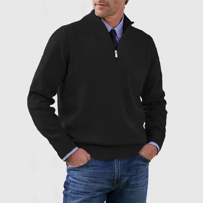 Bryce | Classic Quarter-Zip Sweater