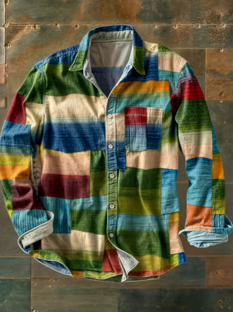 Mason | Artisan Patchwork Shirt