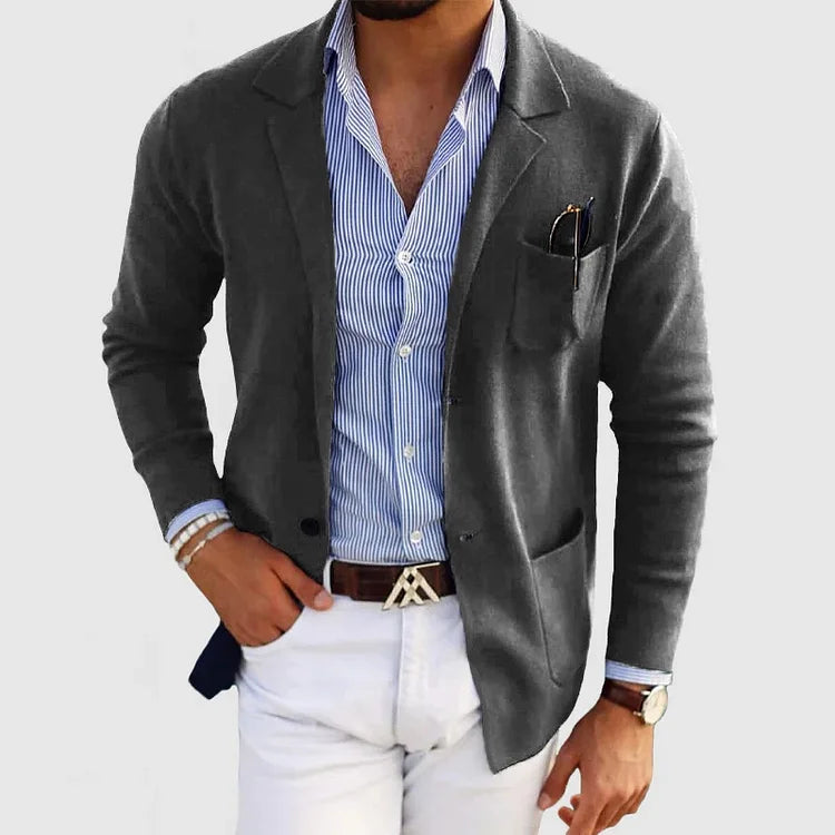 Logan | Modern Knit Blazer