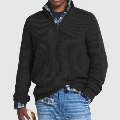 Gavin | Alpine Knit Quarter-Zip