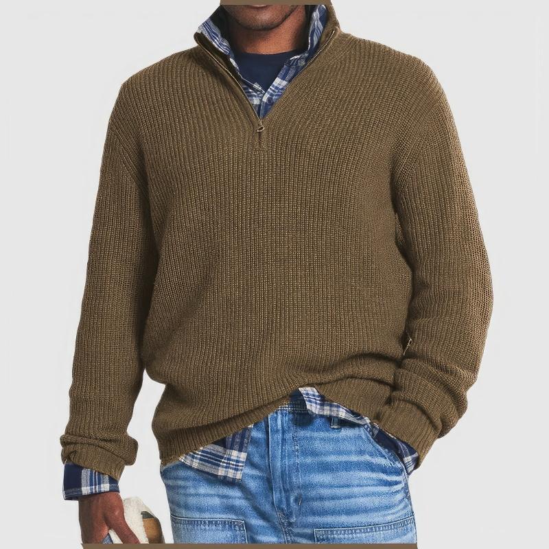 Gavin | Alpine Knit Quarter-Zip