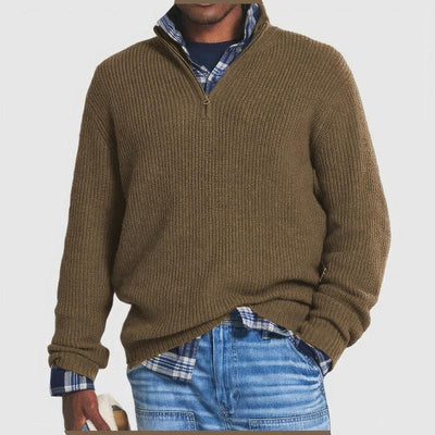 Gavin | Alpine Knit Quarter-Zip