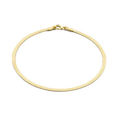 14k Gold Sun Snake Bracelet