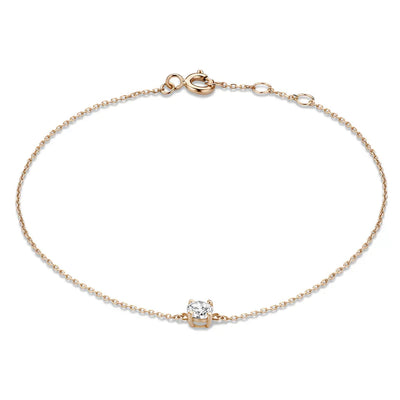 14k Gold Cléa Moissanite Bracelet