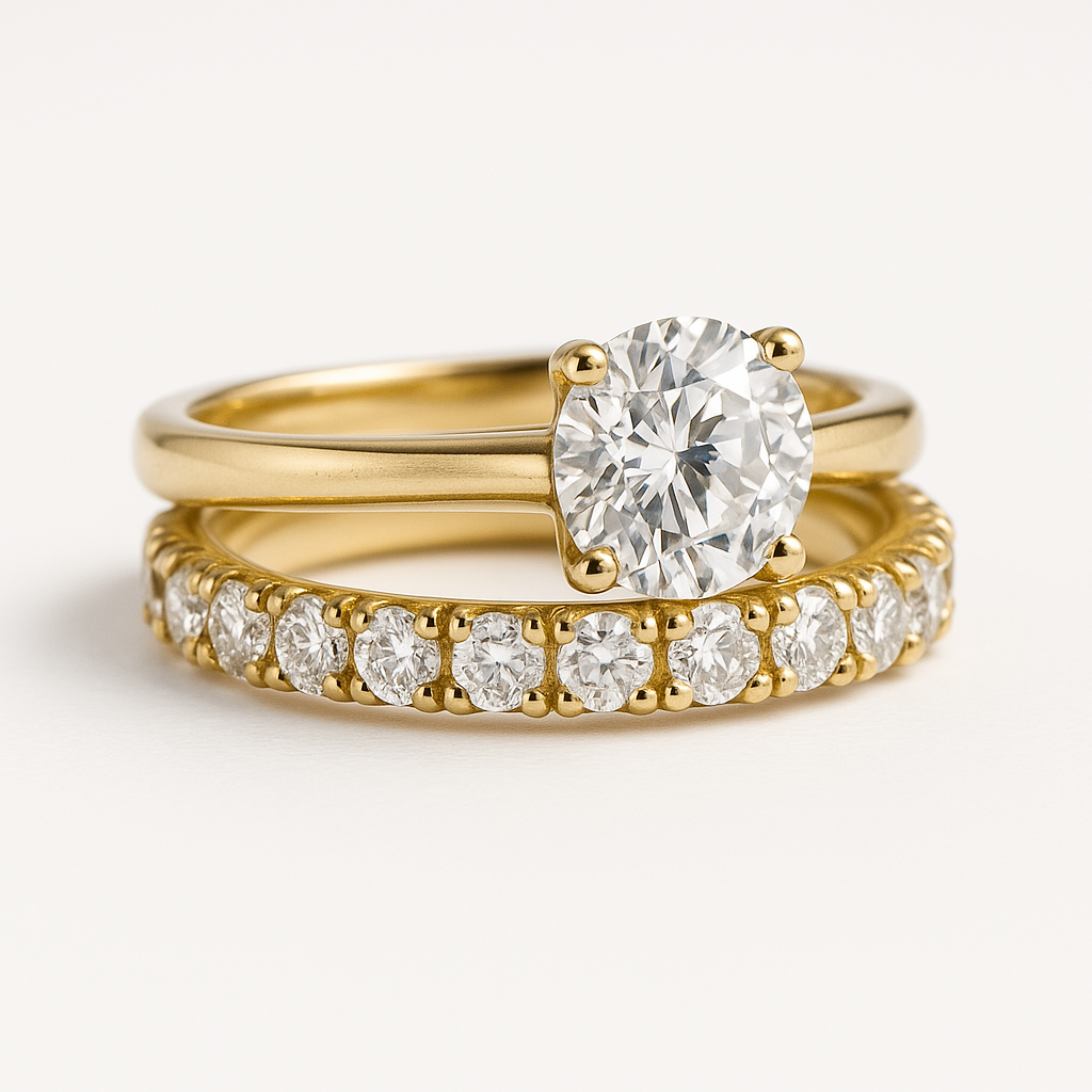 Savaya ring set | Gold