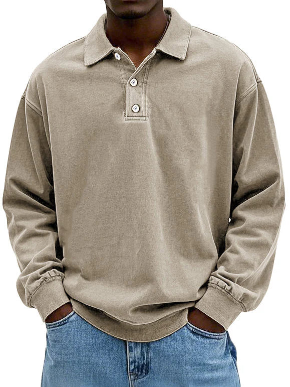 Elliot | Everyday Polo Sweatshirt