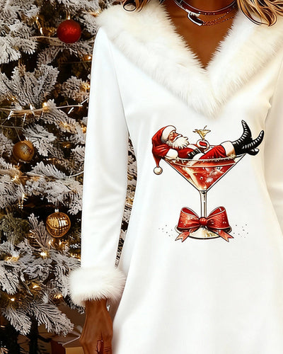 Monica | Festive Holiday Charm Dress